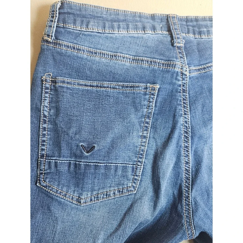 Hudson Womens Skinny Jeans Medium Wash Denim Blue Size 16 DN Stretch RN140977 - Picture 11 of 15